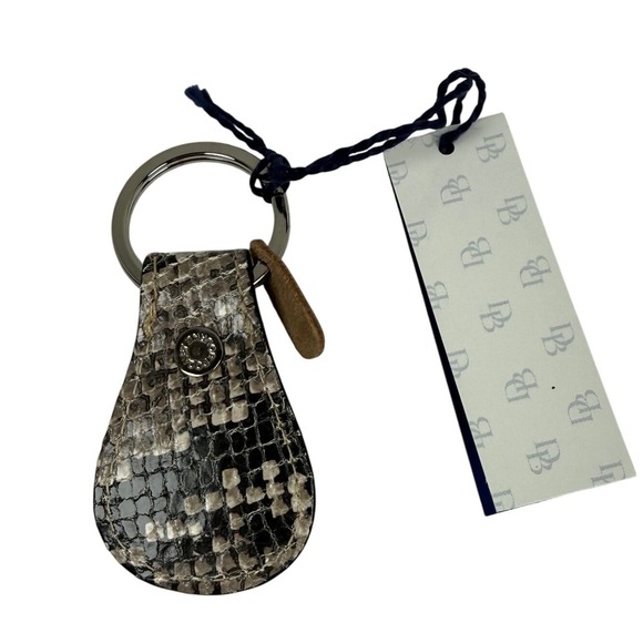 NWT Dooney and Bourke Keychain, Snakeskin Leather, OS - Picture 3 of 5